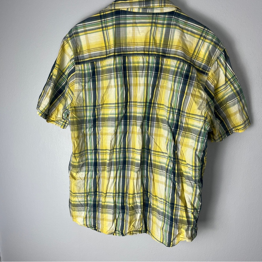 Ruff hewn men’s short sleeve plaid button down casual size xl - Picture 4 of 4